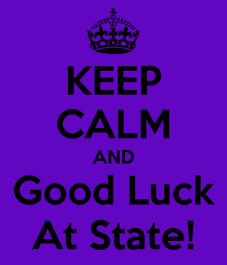 Good luck to all the athletes competing in the Colorado State Championships on M